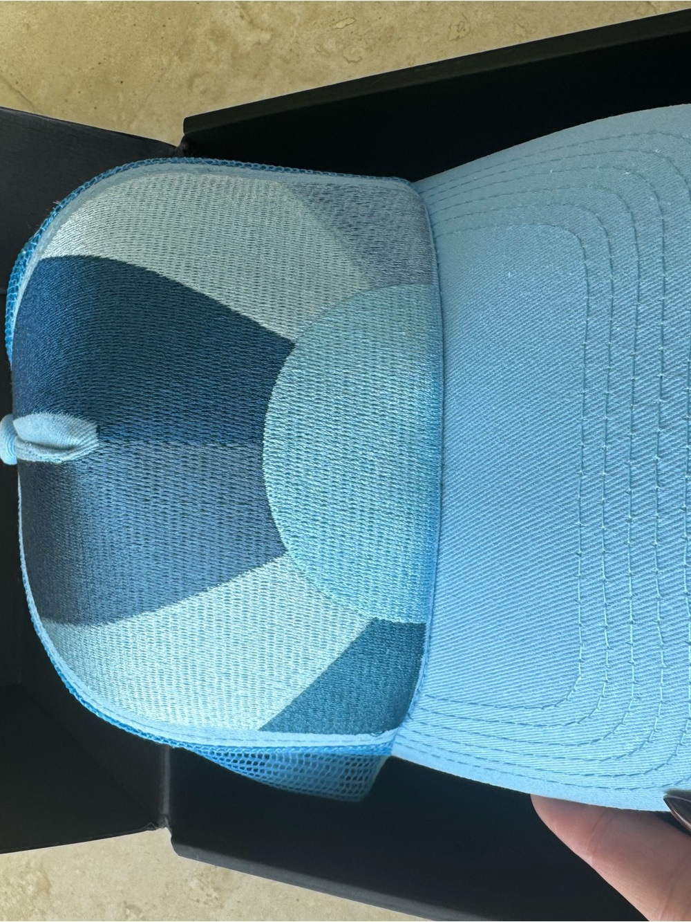 NWT Nahmias Japanese Sunrise trucker hat